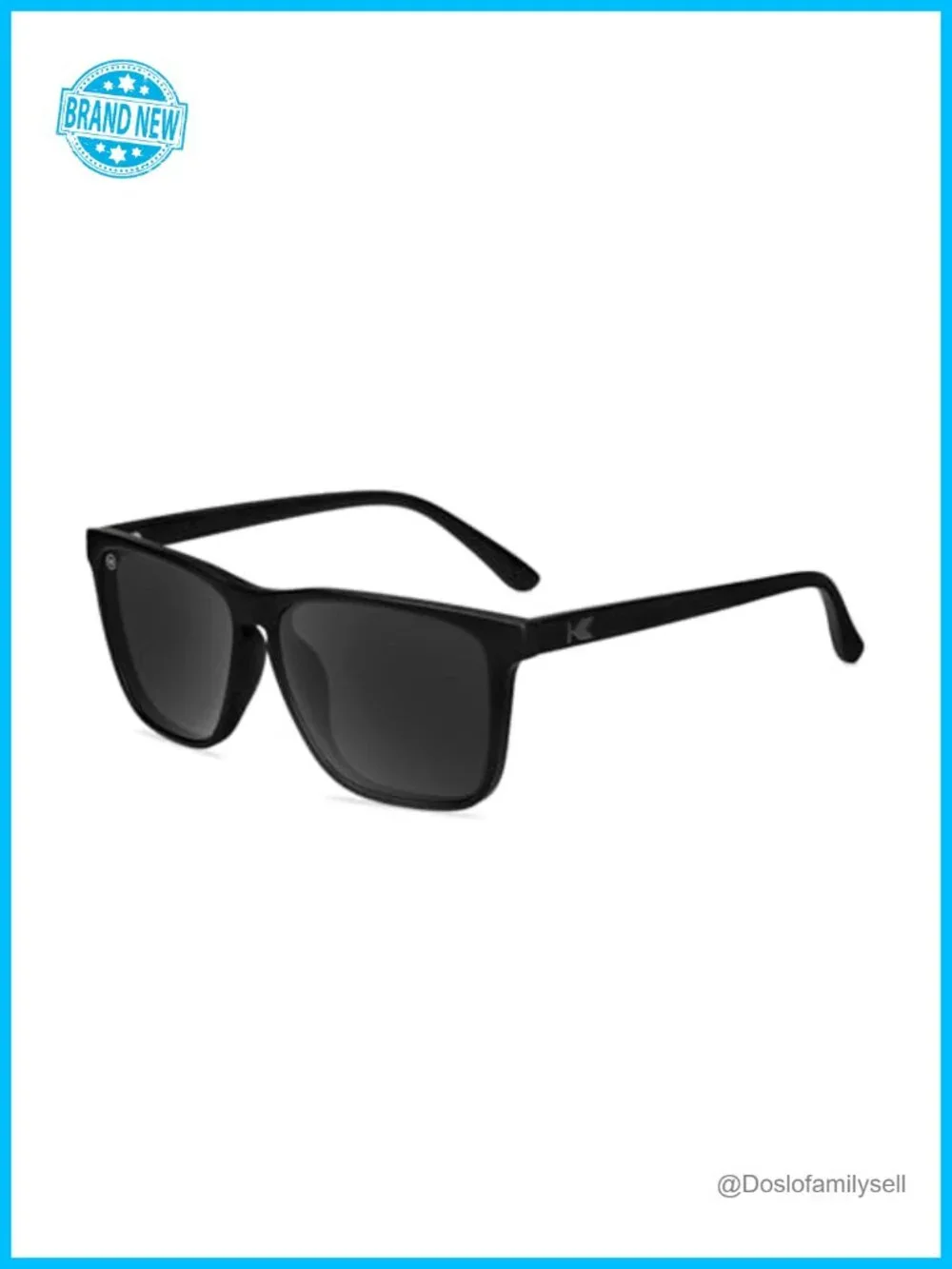 Knockaround Square Polarized Sunglasses UV400 Protection